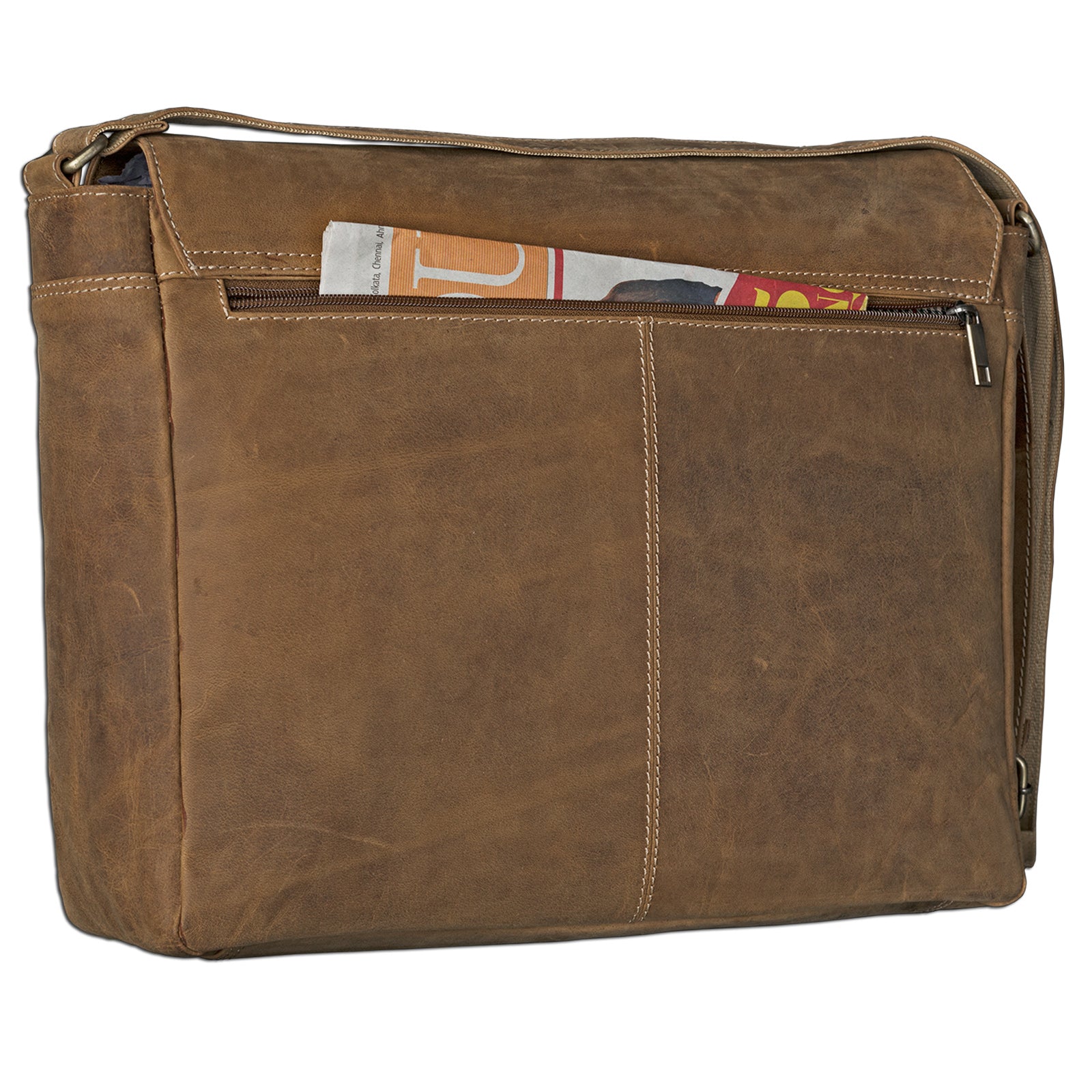 Ledertasche Herren Damen Laptop