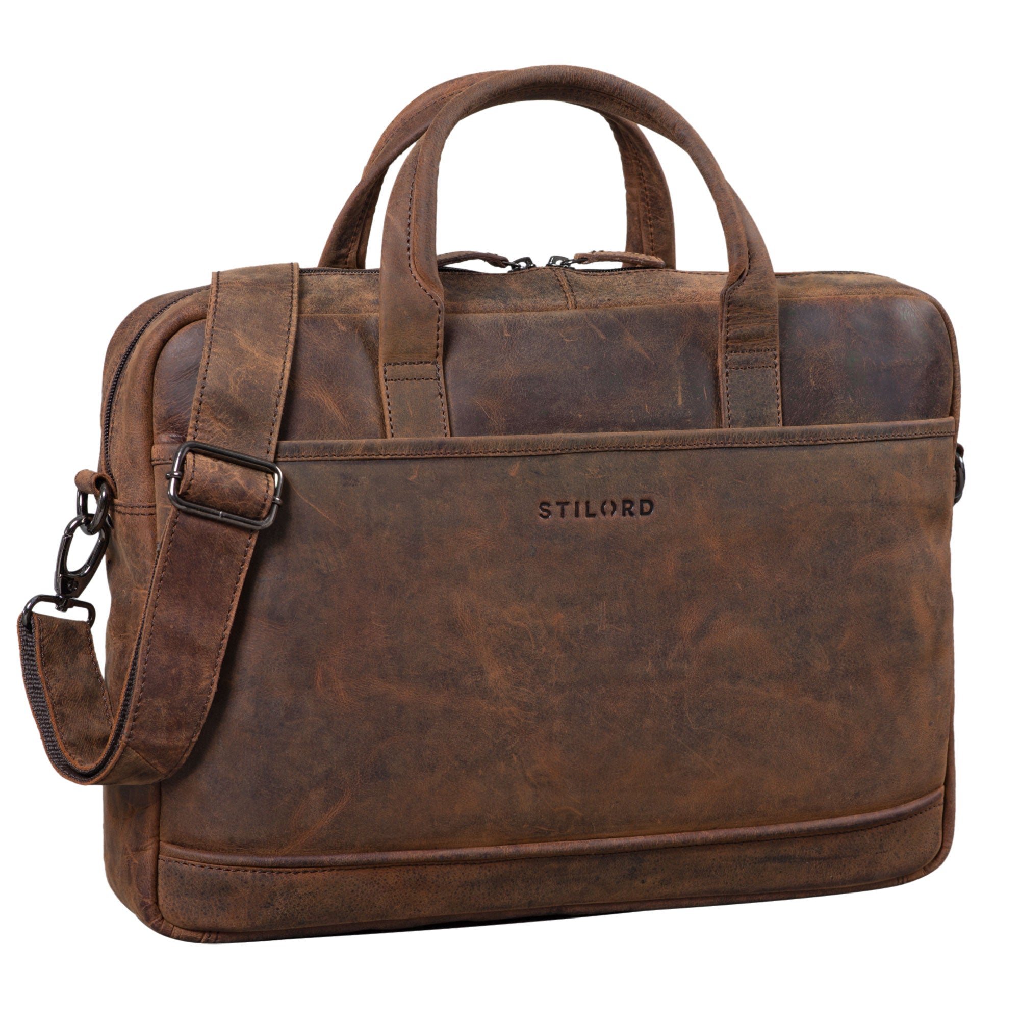 Vintage Messenger Bag Ledertasche Herren