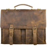 Ledertasche braun im Vintage Style für Damen Herren