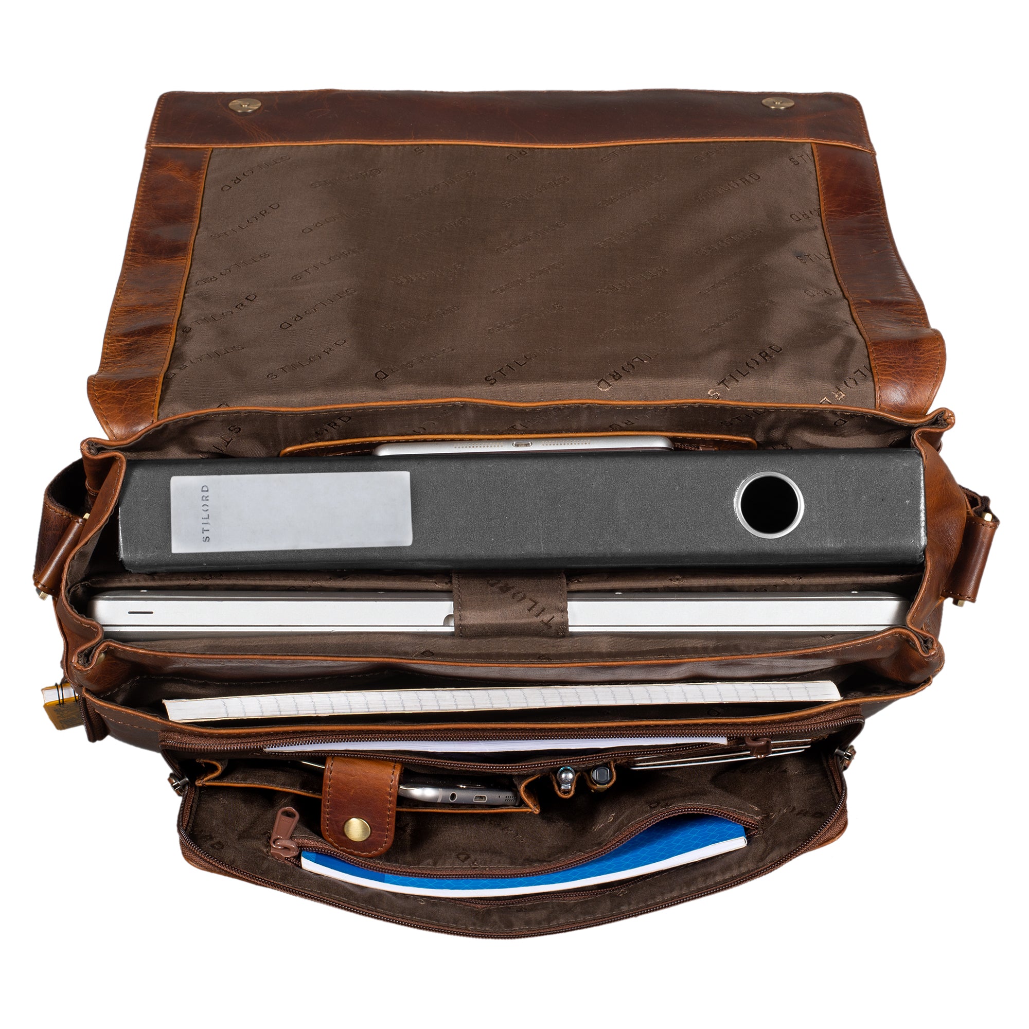 Messenger Bag Braun XL Leder