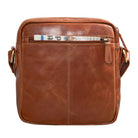 Braune Umhängetasche Herrentasche klein