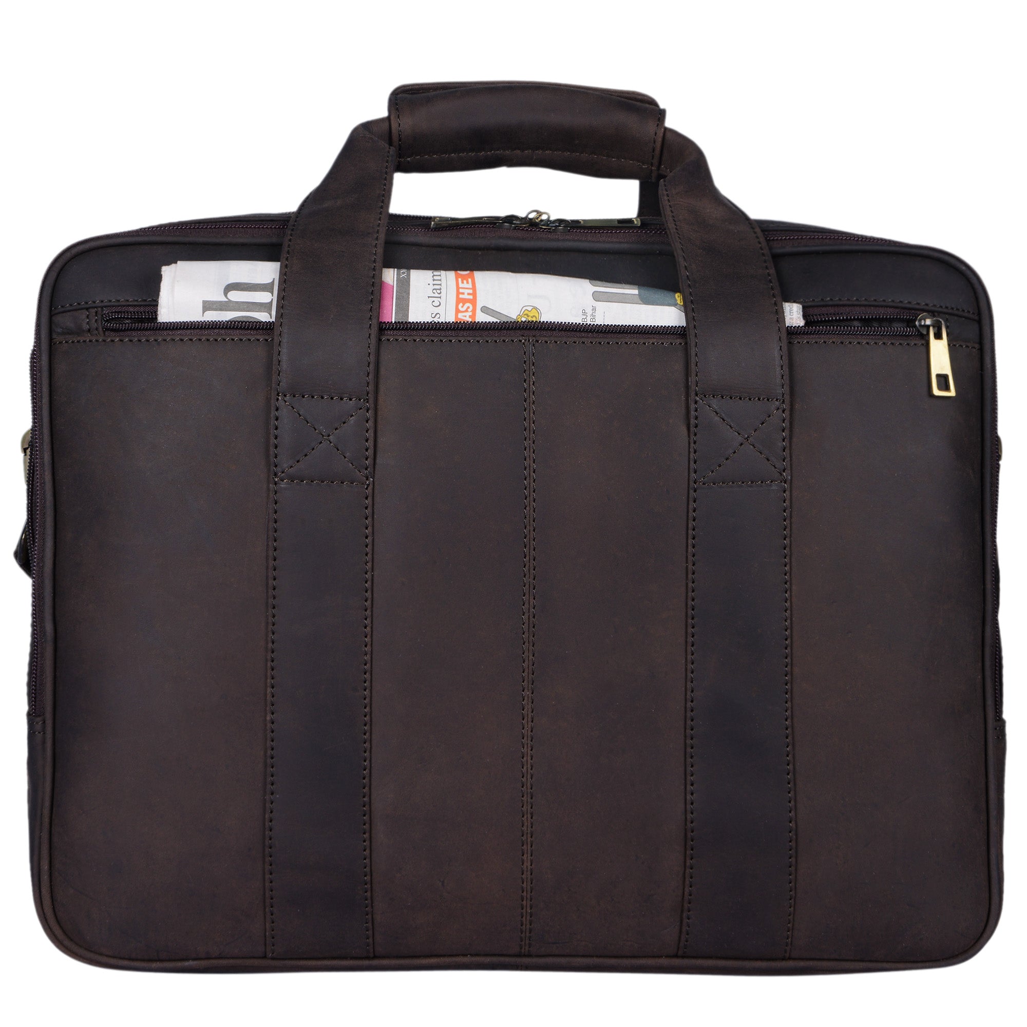 Braune Lehrertasche Herren Damen