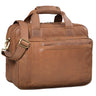 "Excelsior" XXL Sac d'affaires Homme en Cuir Laptop 17+ Pouces