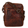 "Nash" Vintage Sac d'Homme Cuir
