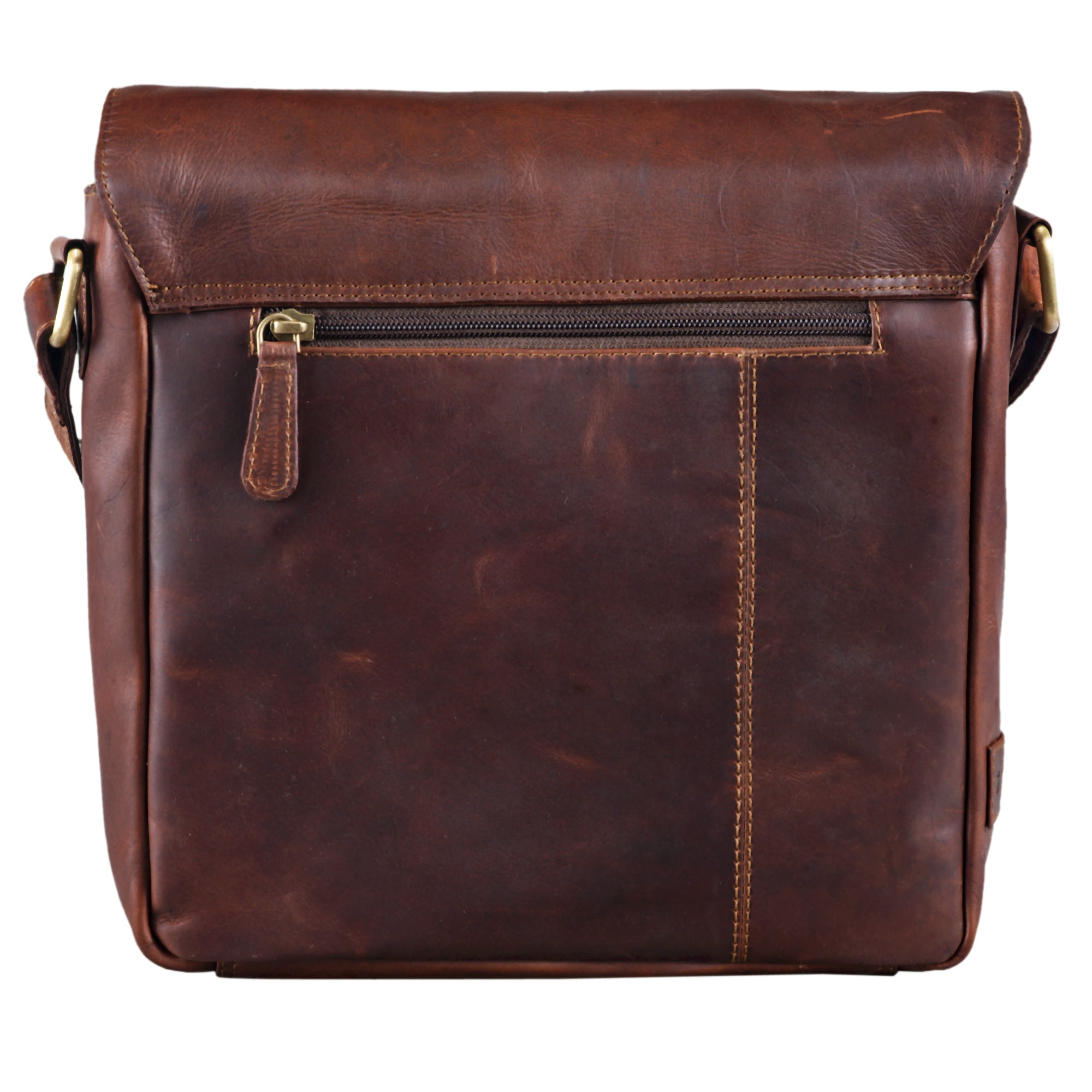 Ledertasche Messenger Bag Vintage mittel - groß
