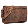 "Jan" Vintage Sacoche en Cuir