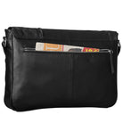 Kuriertasche Leder Schwarz