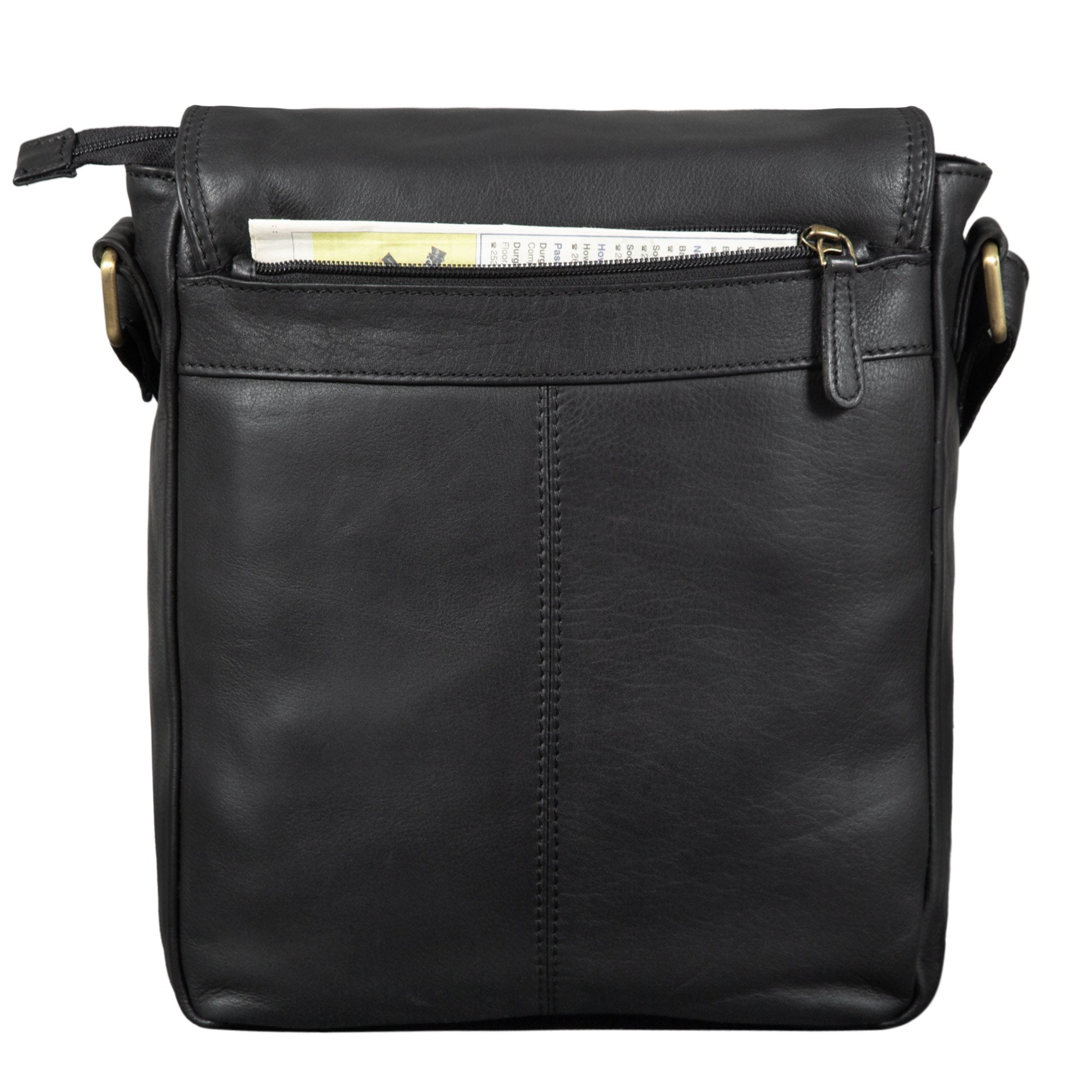 Vintage Ledertasche schwarz Herren