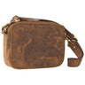 "Tamika" Sac Bandoulière Femme en Cuir Véritable large sangle