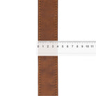 Leder Schultergurt braun Modisch