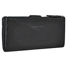 Wallet Schwarz echtes Leder
