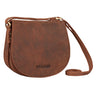 "Lilly" Besace Femme Cuir Marron