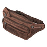 "Zion" Vintage Sac Banane Cuir