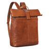 "Hudson" Sac à Dos Roll Top Cuir
