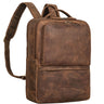 "Albert" Sac à Dos Business en Cuir pour Homme avec Plusieurs Compartiments