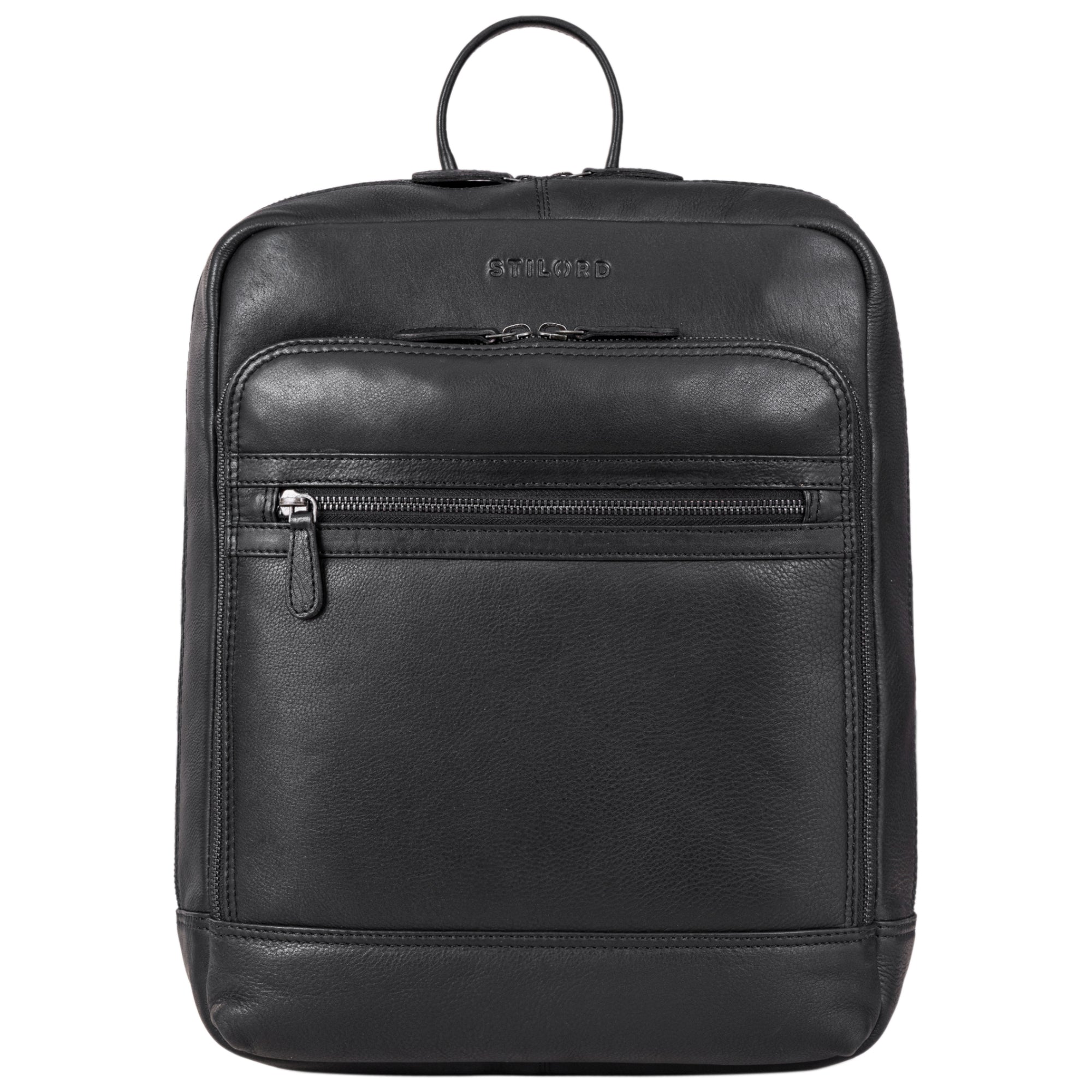 Travel Rucksack mit vielen Fächern in schwarz