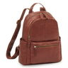 Berry" Sac a Dos Cuir Femme Petit Vintage 13 Pouces