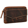 "Cruz" Pochette Porte Clef Cuir RFID