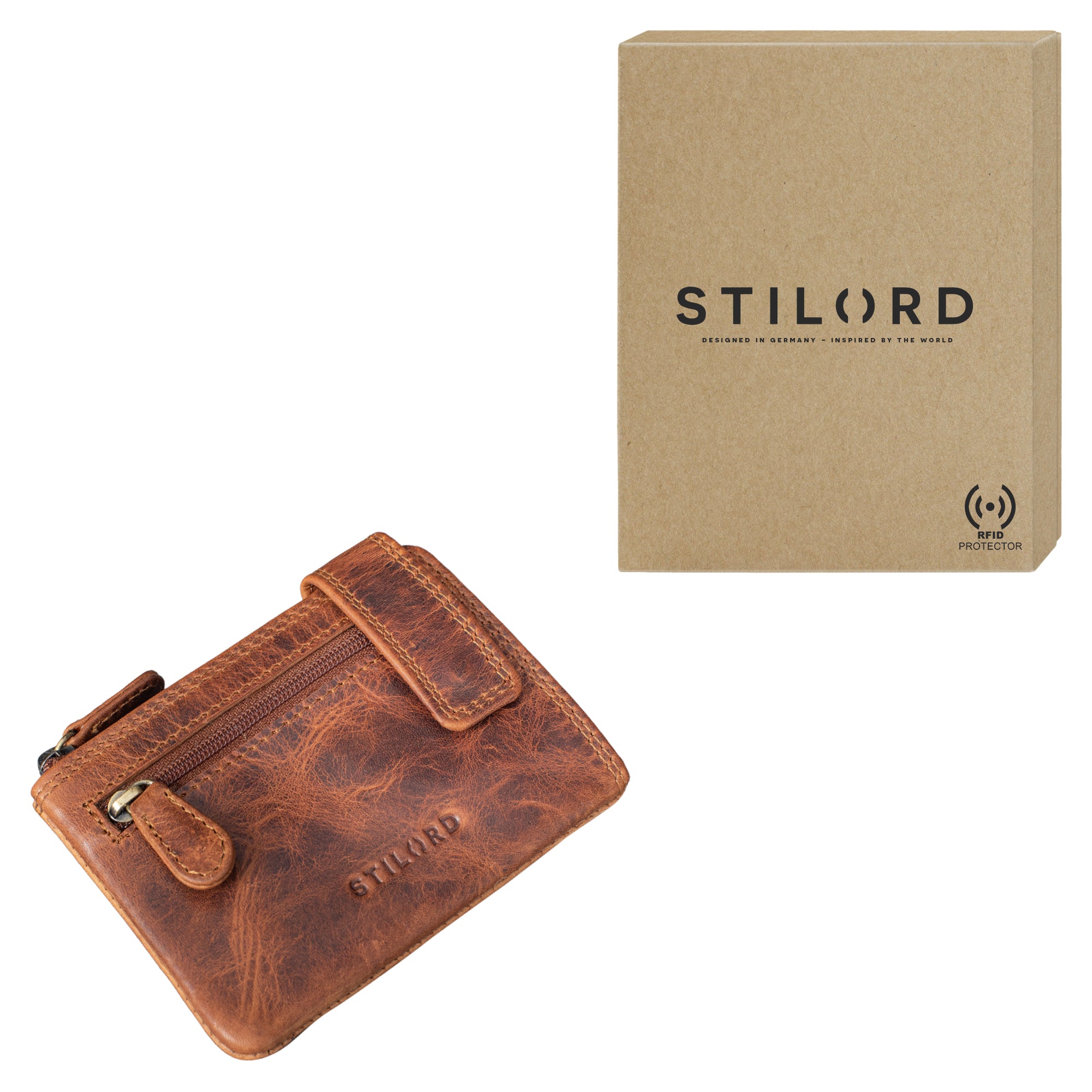 Leder Etui klein