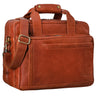 "Excelsior" XXL Sac d'affaires Homme en Cuir Laptop 17+ Pouces