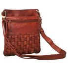 Leder Schultertasche Frauen klein