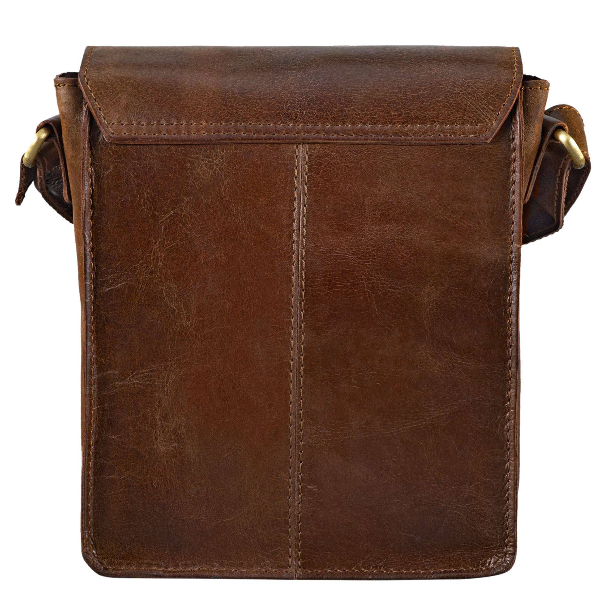 Retro Handtasche Leder braun