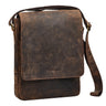 "Ottavio" Sac Bandoulière pour Homme Cuir Besace Vertical pour Ordinateur 13,3 Pouces
