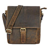 Second choix "Nevio" Besace cuir homme vintage