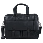 Ledertasche Businesstasche Männer schwarz