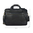 Erweiterbare Laptoptasche Leder 