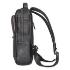 Schwarzer Rucksack mit Laptopfach