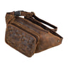"Maya" Sac Banane Bandoulière Femme en Cuir