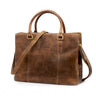 "Lexa" Grand sac à main en cuir