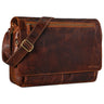 "Jan" Vintage Sacoche en Cuir