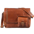 Vintage Ledertasche groß braun
