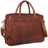 "Aaron" Sac d'Affaires Unisexe Cuir