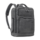 Lederrucksack Groß grau