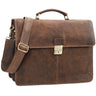 "Edward" Sac d'affaires en Cuir pour Hommes Sac Ordinateur 15,6 Pouces