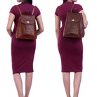Cognac Vintage Tasche