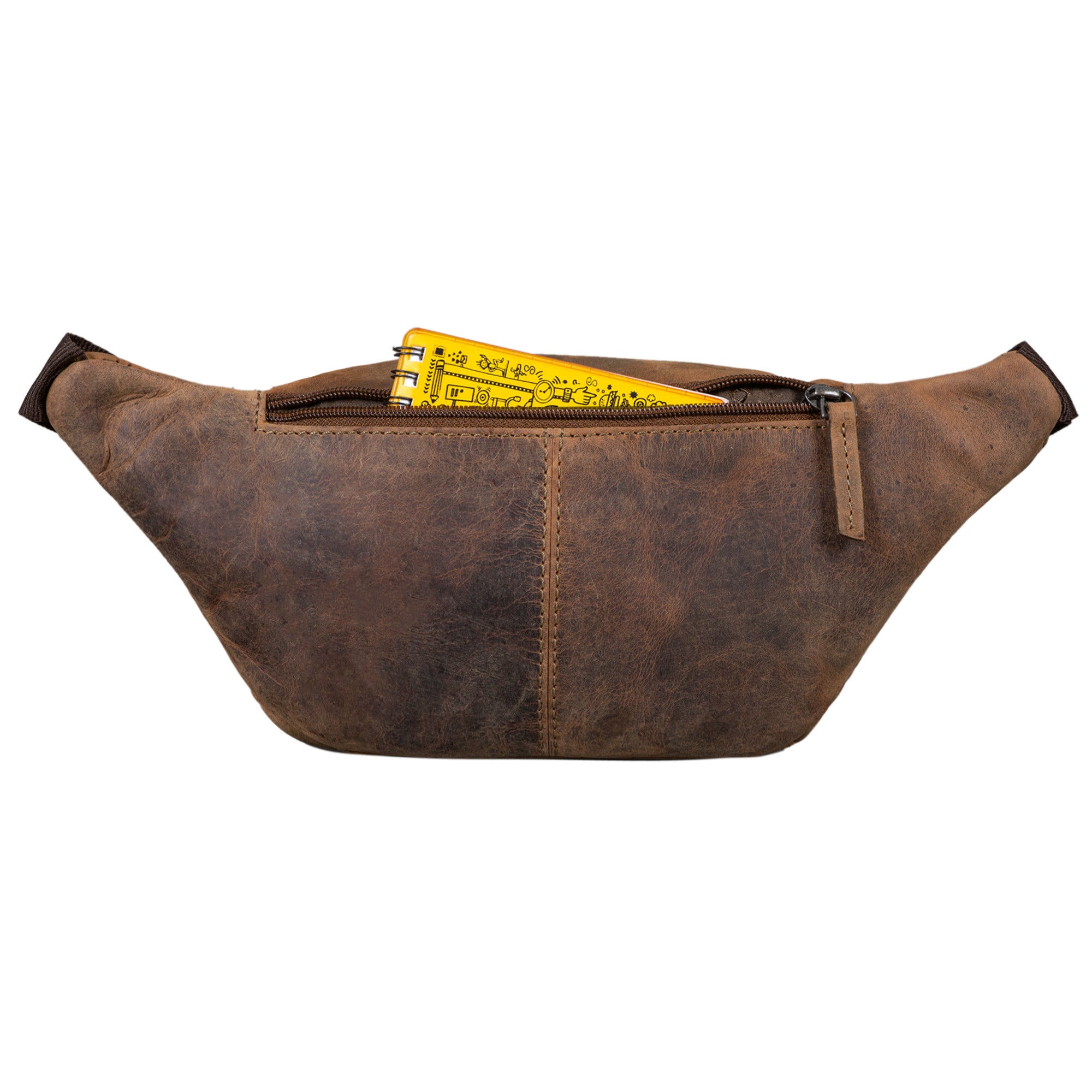 Festivaltasche Damen Herren Leder braun