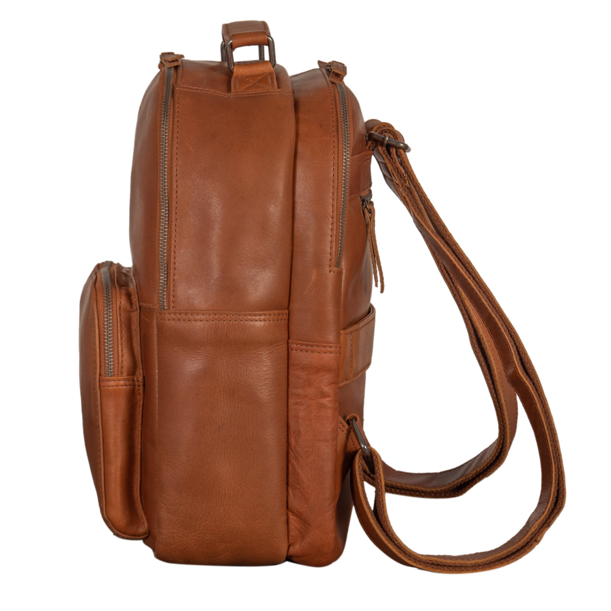 Laptoprucksack Leder Vintage