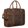 "Drake" Sacoche d'Affaires Cuir Vintage