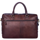 braune Leder Aktentasche mit Stil