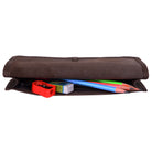 Drehertasche Leder dunkel braun