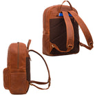 Lederrucksack Braun Vintage