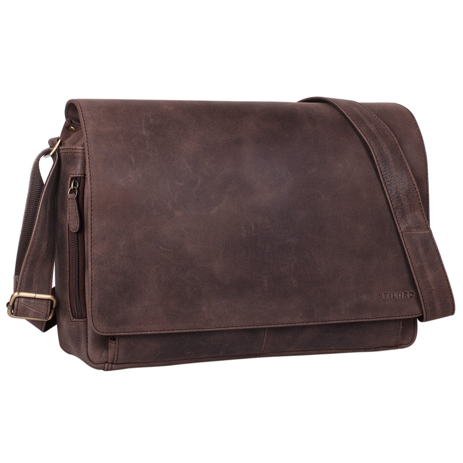 Leder Umhängetasche Herren Vintage