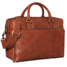 "Isaac" Serviette Porte Documents Cuir