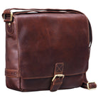 Leder Messenger Bag Herren klein