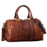 Vintage Reisetasche LEder kara cognac