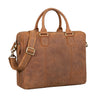 'Zacharias' Vintage Porte-documents en Cuir